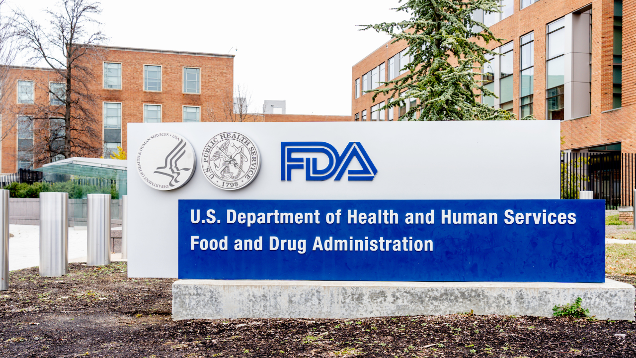 Washington, D.C., USA- January 13, 2020: FDA Sign outside their headquarters in Washington DC. The Food and Drug Administration (FDA or USFDA) is a federal agency of the USA. Image Credit: Adobe Stock Images/JHVEPhoto