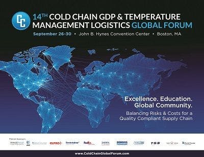 Cold Chain Global Forum is coming up