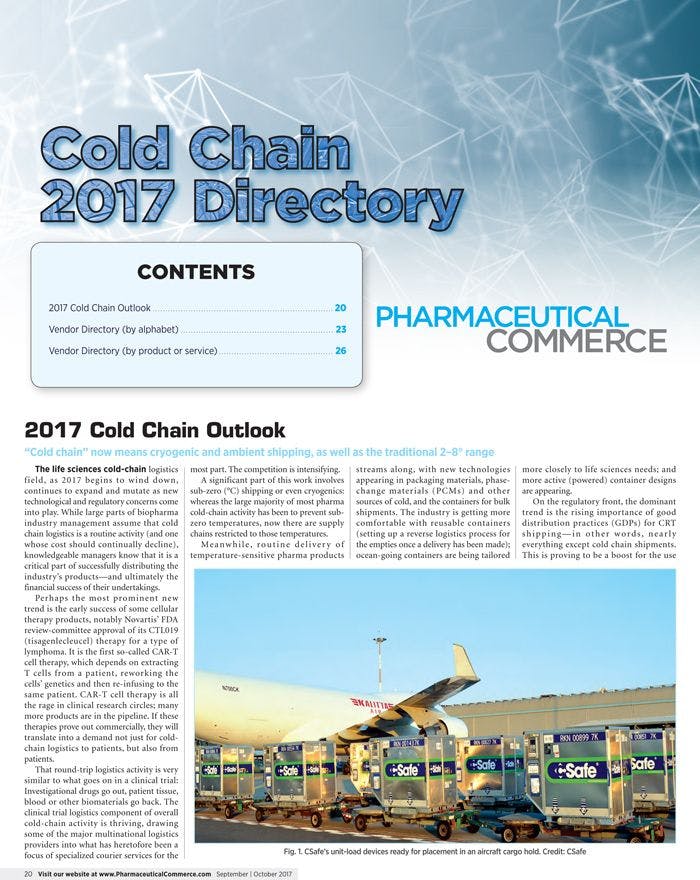 Cold Chain Directory 2017