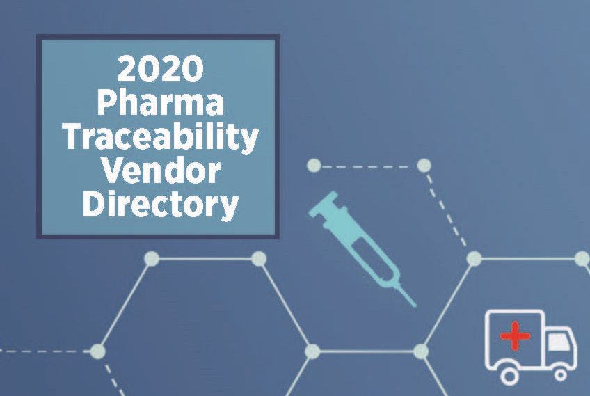 2020 Pharma Traceability Vendor Directory
