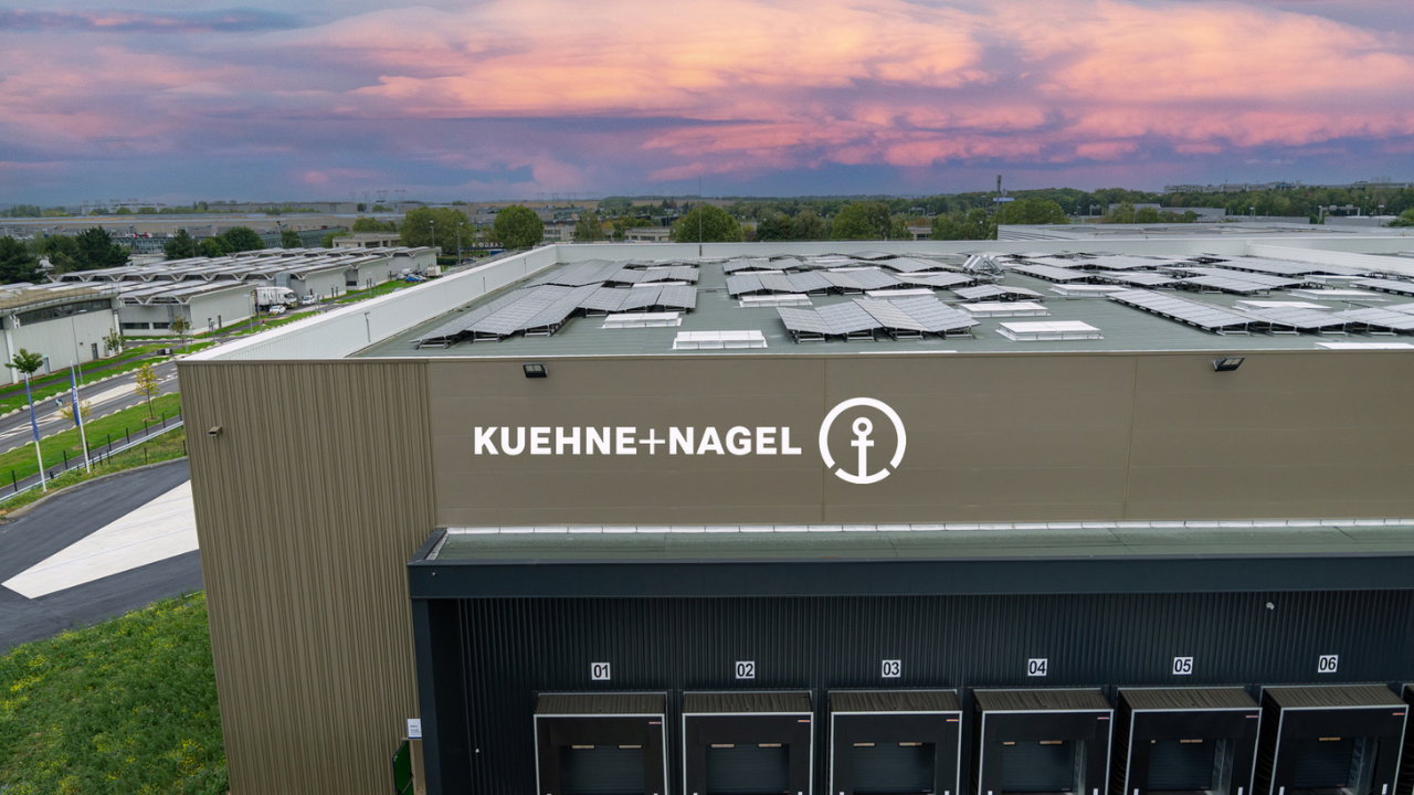 CDG air logistics hub. Image Credit: Kuehne+Nagel