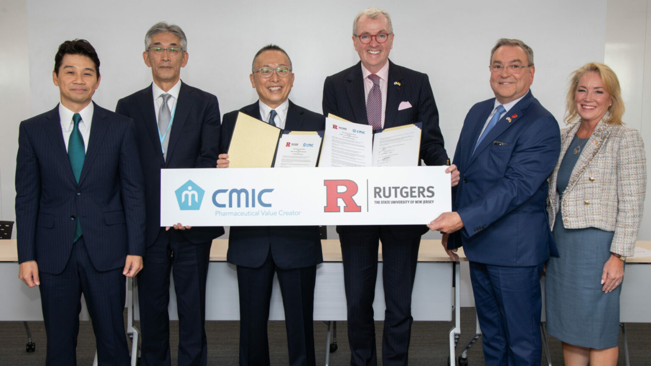 Rutgers University, CMIC CMO to Collaborate on Pharma Manufacturing Efforts